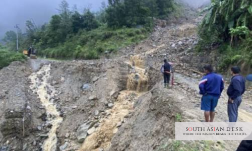 landslides and floods block Nepal highways