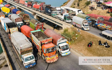 Pakistan transporters strike