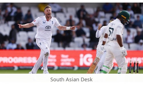 England vs Pakistan Test match: England vs Pakistan 1st Test: Robinson and Tongue Shine with Five-Wicket Hauls