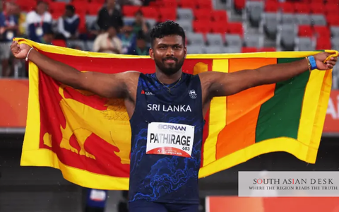 Sri Lanka gold medal Asian Games
