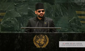 Nepal PM UN General Assembly Climate Crisis 2026