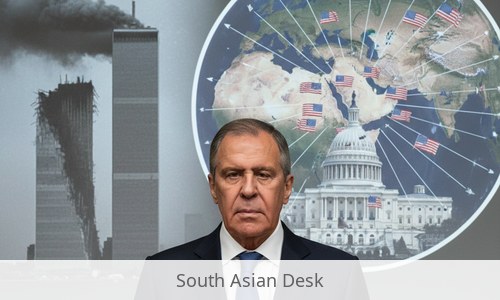 U.S. geopolitical influence in Afghanistan: Lavrov Accuses US of Geopolitical Manipulation in Afghanistan Post-9/11