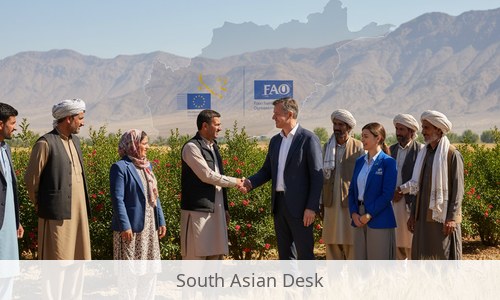EU, FAO Launch €5 Million Programme to Strengthen Climate-Resilient Agriculture in Afghanistan