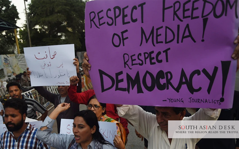 press freedom in Pakistan