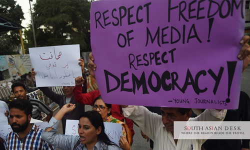 press freedom in Pakistan