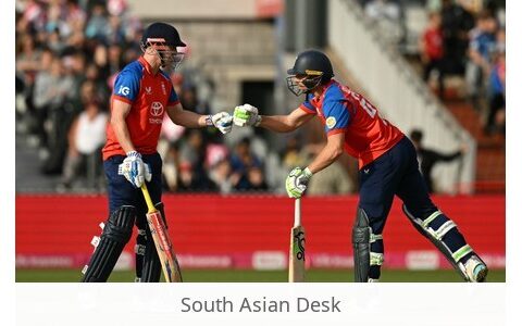 England T20I series sweep — Story image