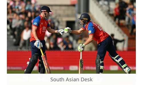 England T20I series sweep — Story image