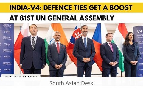 India-V4 meeting — Story image