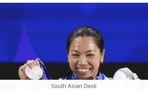 Mirabai Chanu Asian Games silver — Story image