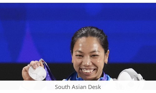 Mirabai Chanu Asian Games silver — Story image