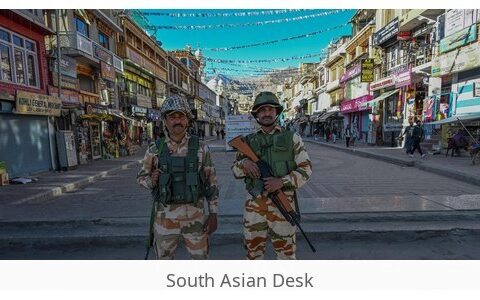 Ladakh protests — Story image