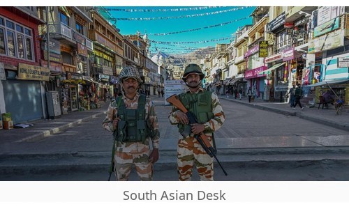 Ladakh protests — Story image