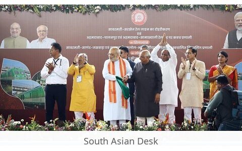 India LNG-powered train — Story image