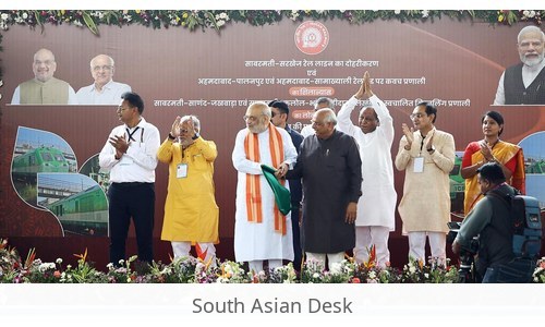 India LNG-powered train — Story image