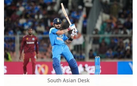 Virat Kohli 15000 ODI runs — Story image