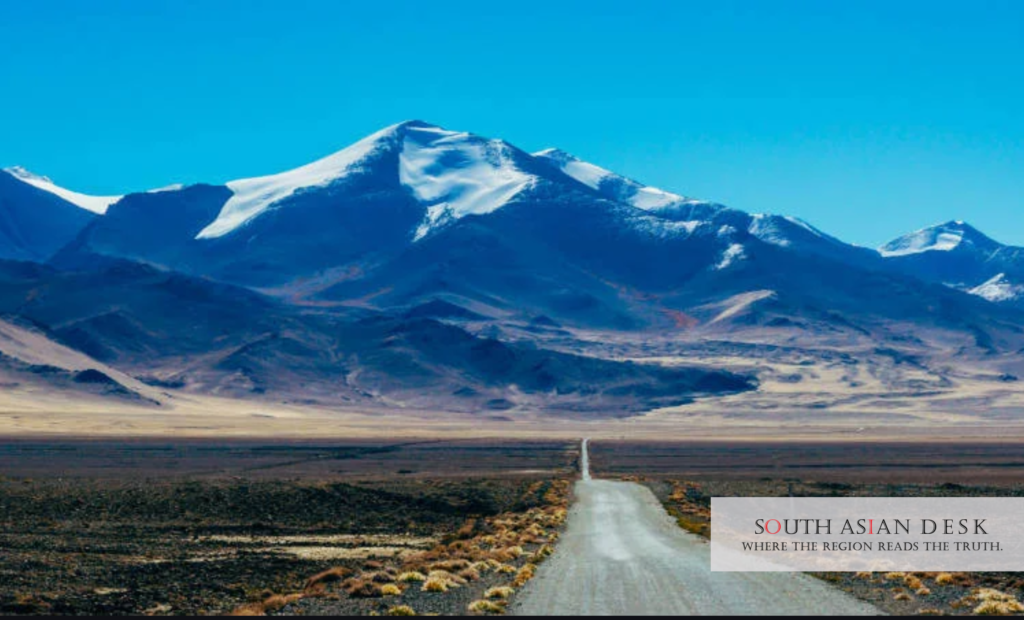 Wakhan Road in Afghanistan
