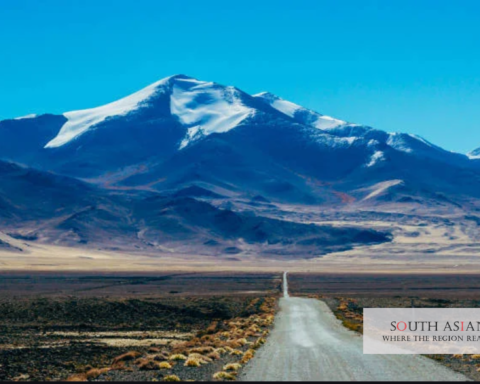 Wakhan Road in Afghanistan