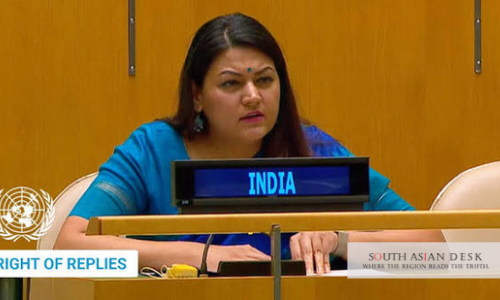 India’s Response to Pakistan at the UN