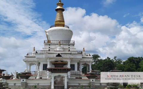 Raising of 108 Stupas