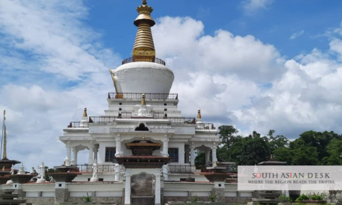 Raising of 108 Stupas