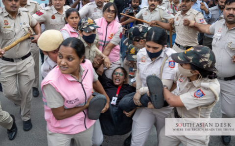 India Protest Crackdown