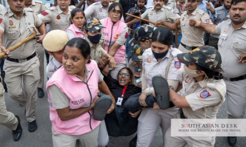 India Protest Crackdown