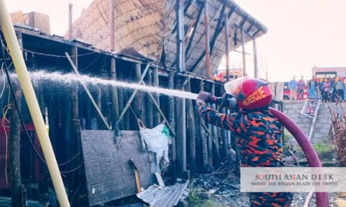 Bangladesh Beach Resort Fire