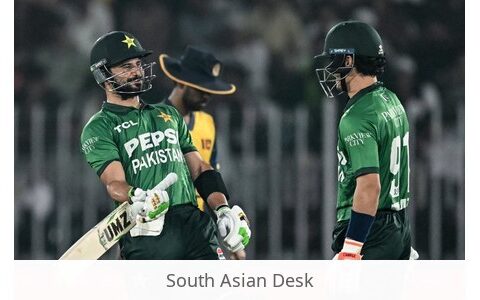 Pakistan T20I series lead — Story image