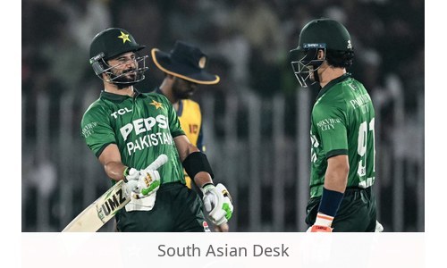 Pakistan T20I series lead — Story image