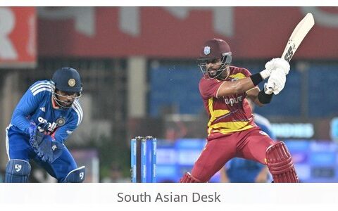West Indies T20I series — Story image