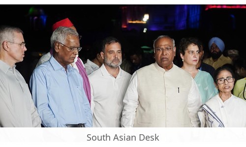 INDIA bloc march — Story image
