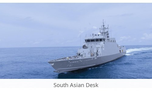 INS Mangrol induction — Story image