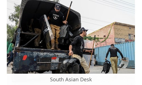Pakistan army deployment — Story image