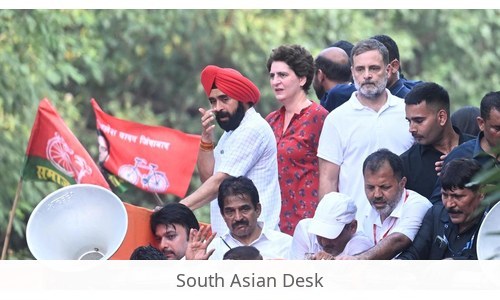 Delhi protests — Story image