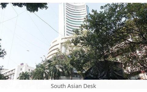 Sensex gains — Story image