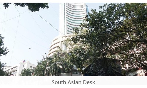 Sensex gains — Story image