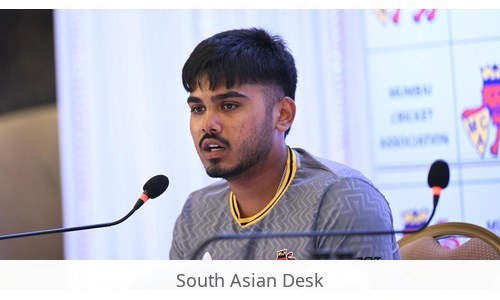 Mhatre hamstring injury — Story image