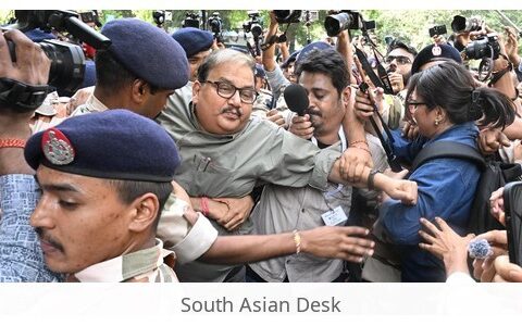 Manoj Jha detention — Story image