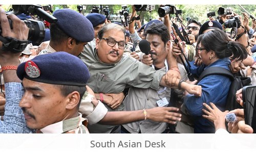 Manoj Jha detention — Story image