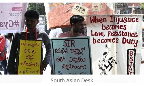 Hyderabad protests — Story image