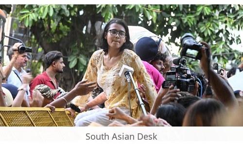 Delhi protests — Story image